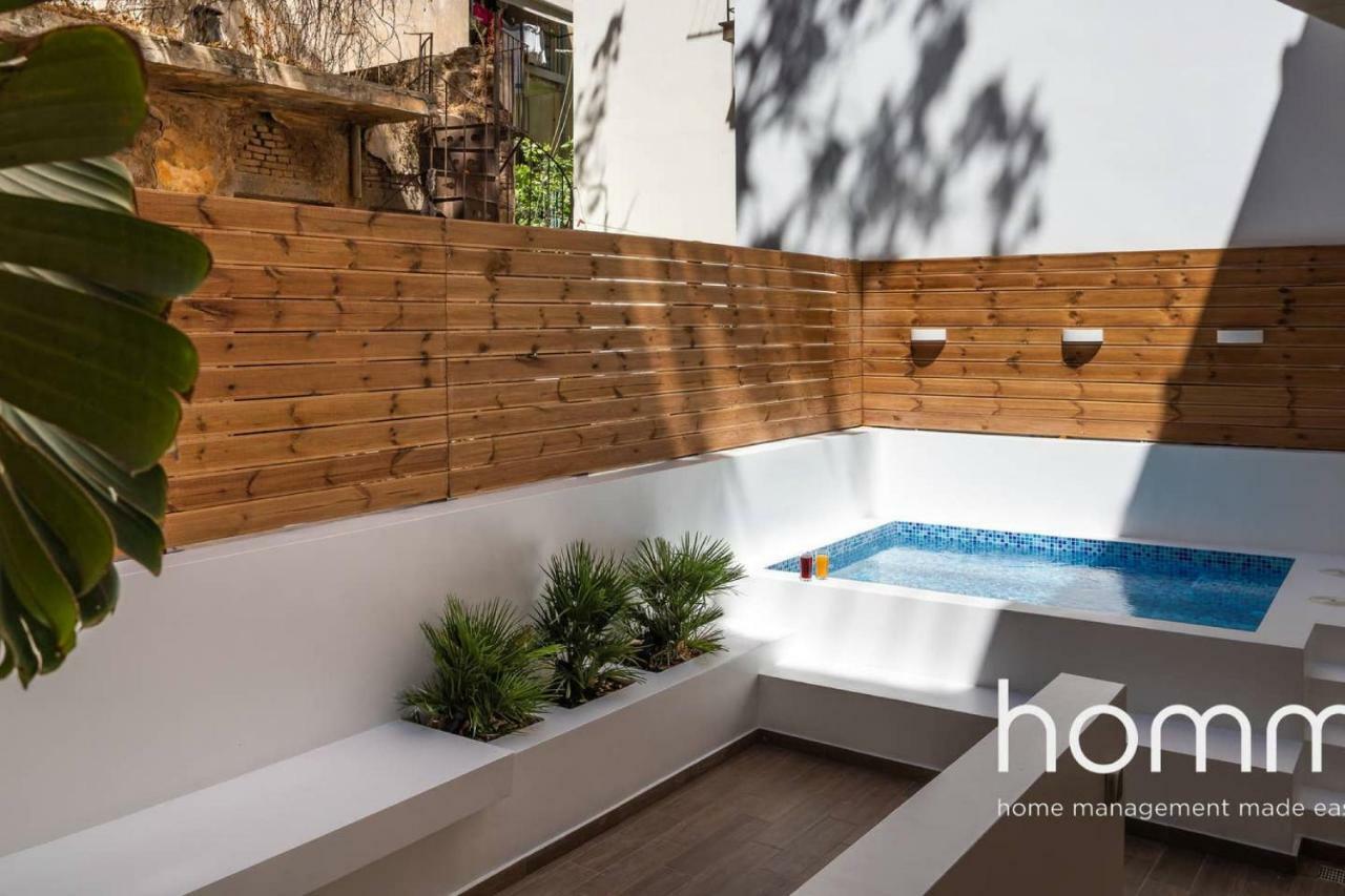 Nemeseos Ground Floor Homm Apartment With Roof Garden And Wading Pool เอเธนส์ ภายนอก รูปภาพ