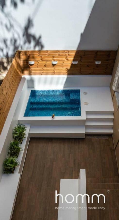 Nemeseos Ground Floor Homm Apartment With Roof Garden And Wading Pool เอเธนส์ ภายนอก รูปภาพ
